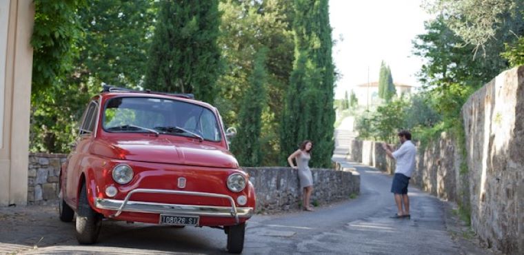 Fiat 500 Tour on Florence Hills
